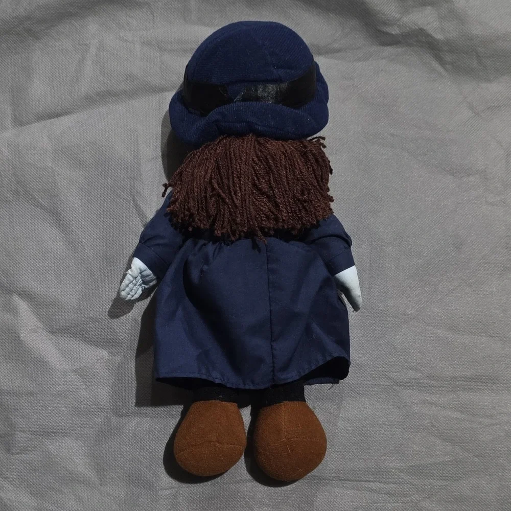 R. Dakin & Co. 1986 Blue Brown Stuffed Doll Plush Toy Polyester Collectible